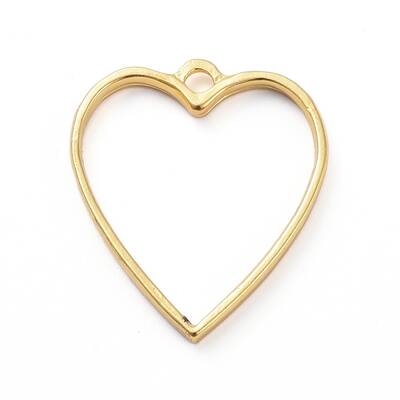 Zinc Alloy Open Back Bezel Pendants