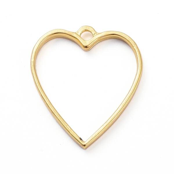 Zinc Alloy Open Back Bezel Pendants