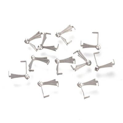 Tarnish Resistant 304 Stainless Steel Ice Pick Pinch Bails