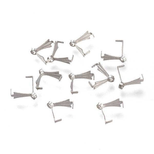 Tarnish Resistant 304 Stainless Steel Ice Pick Pinch Bails