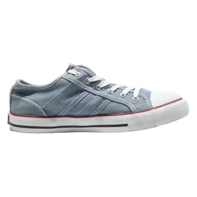 FILA Low Top Trainers Blue Canvas Mens UK 6.5