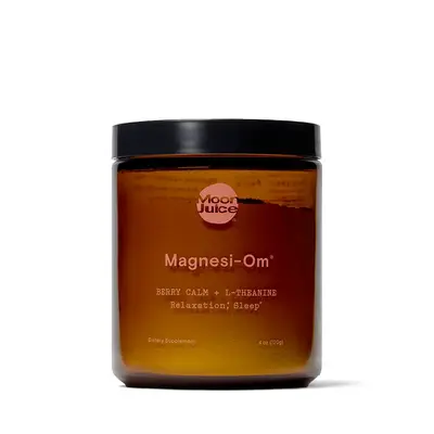 Moon Juice - Magnesi-Om, Berry Jar (30 Servings) - Supports Brain Health & Rest - Magnesium Powder - L-Theanine - Regularity...