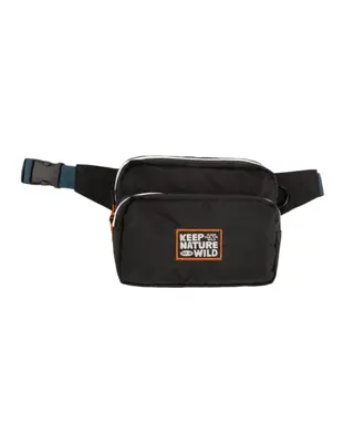 KNW Fanny Pack | Black/Atlantic | Size: Regular 42