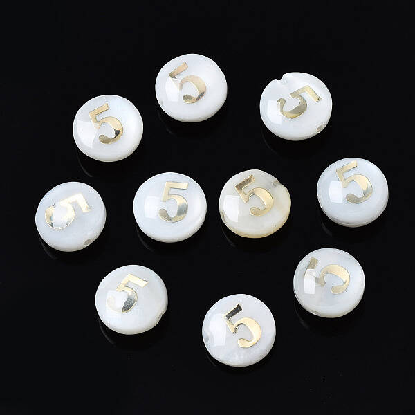 Natural Freshwater Shell Beads