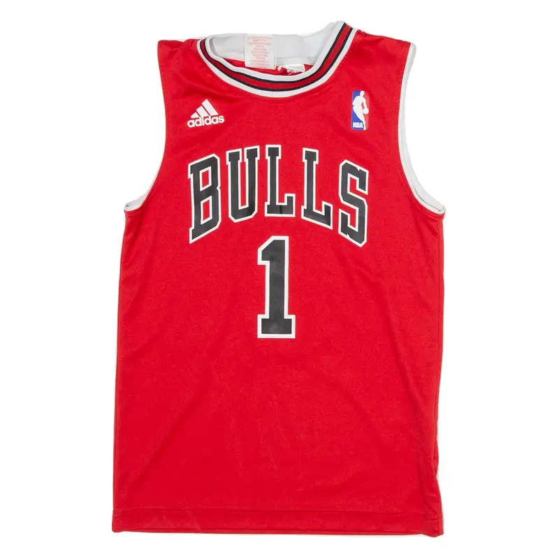 ADIDAS Bulls Mens Jersey Red Sleeveless XXS