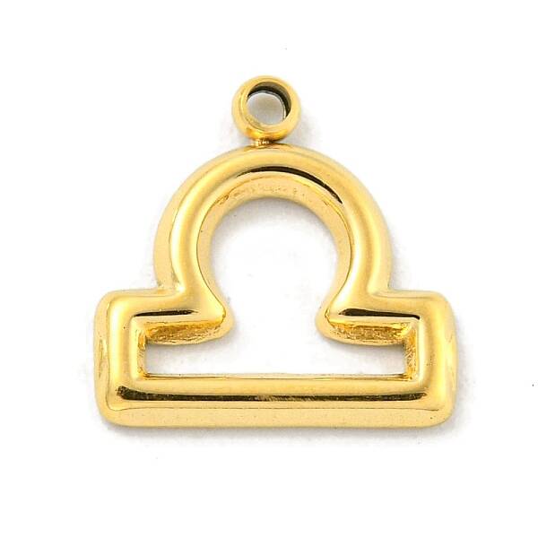 Real 18K Gold Plated PVD Vacuum Plating 304 Stainless Steel Pendants