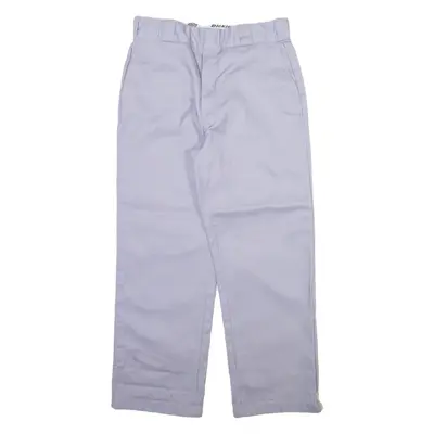 DICKIES Workwear Mens Trousers Blue Regular Straight W30 L27