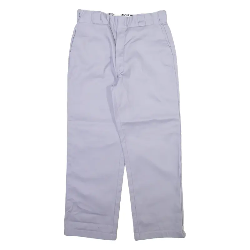 DICKIES Workwear Mens Trousers Blue Regular Straight W30 L27