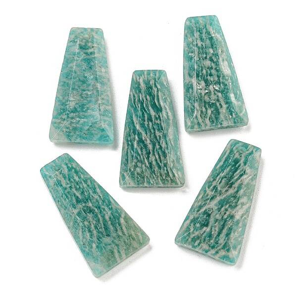 Natural Amazonite Pendants