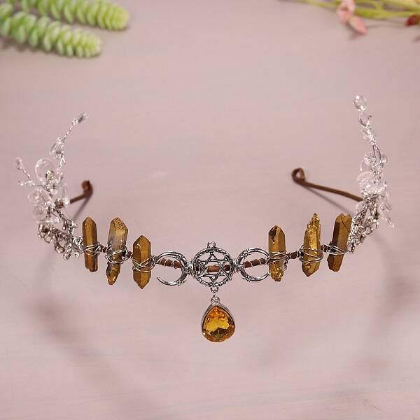 Triple Moon Metal Hair Bands