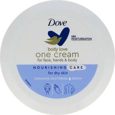 Dove Nourishing face and body cream for dry skin Body Love 250 ml