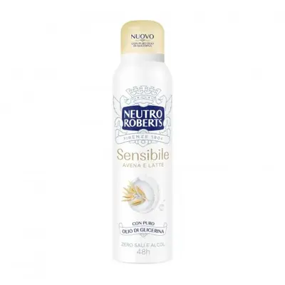 Neutro Roberts Sensitive Oat and Milk Deodorant Spray 150 ml