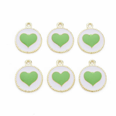 Alloy Enamel Pendants