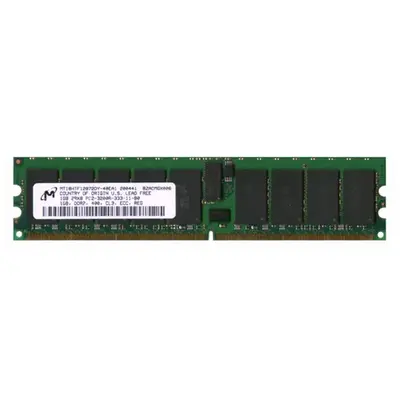 MT18HTF12872DY-40EA1 Micron 1GB DDR2-400MHz RDIMM 2Rx8 CL3 Memory