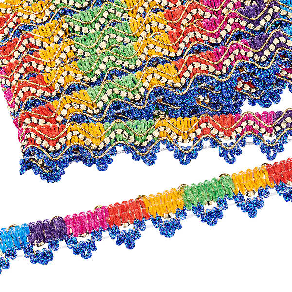 Filigree Corrugated Lace Ribbon