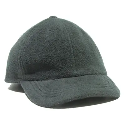 Mens Baseball Cap Black Fleece L