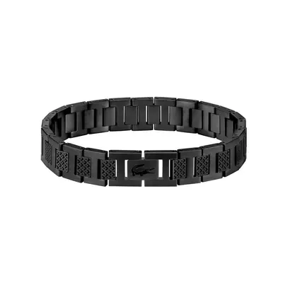 Sterling Silver with Black Rhodium Color Metropole Bracelets for Men