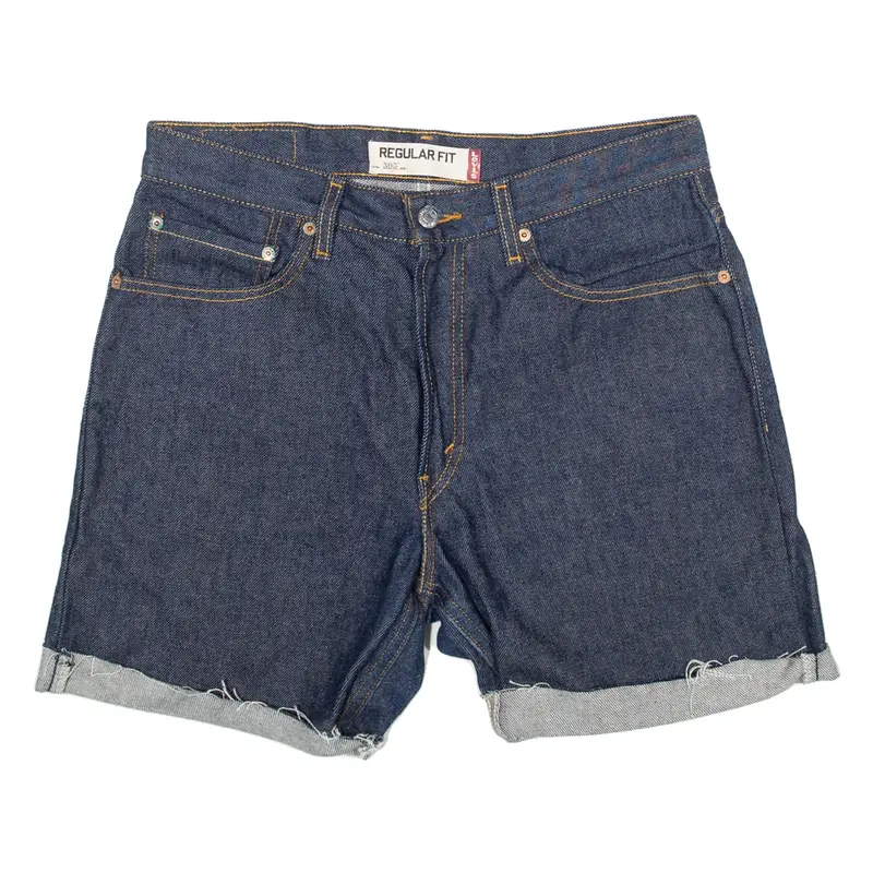 LEVI'S 505 Womens Denim Shorts Blue M W32