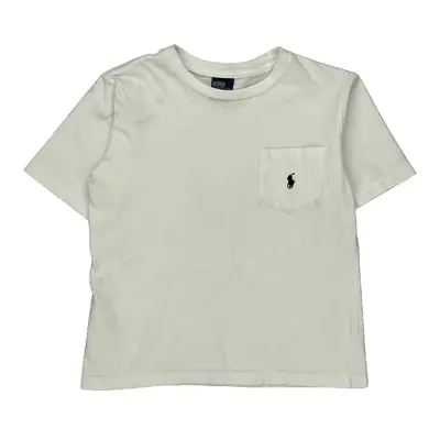 Age 6 Ralph Lauren T-Shirt - XS White Cotton
