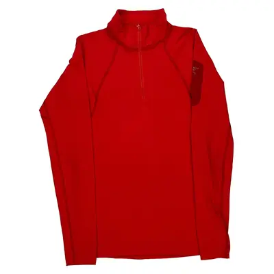 Arc'Teryx Jersey - Small Red Polyester Blend