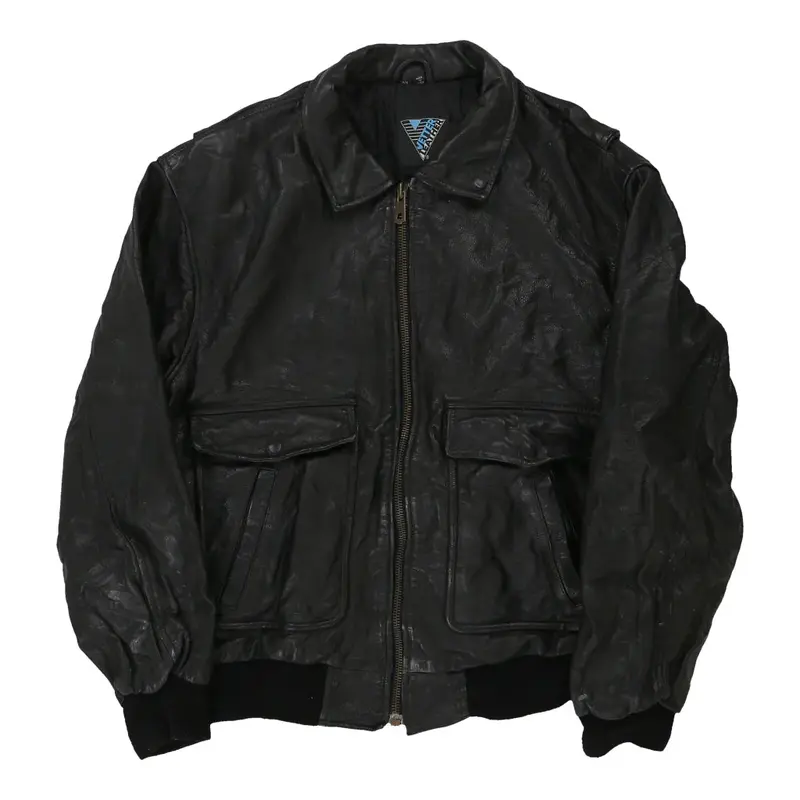 Vetter Leather Jacket - XL Black Leather