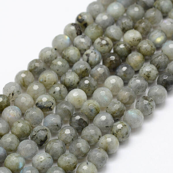 Natural Labradorite Beads Strands