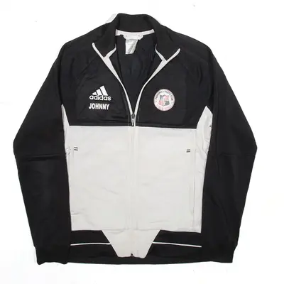 ADIDAS Perpignan Athletic Club Track Jacket Black Boys 13-14 Years