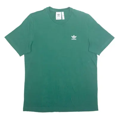 ADIDAS Mens T-Shirt Green M