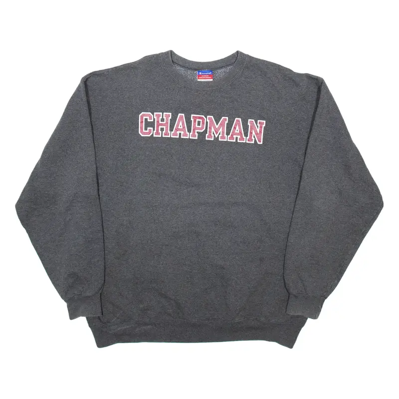 CHAMPION Chapman Mens Sweatshirt Grey USA XL