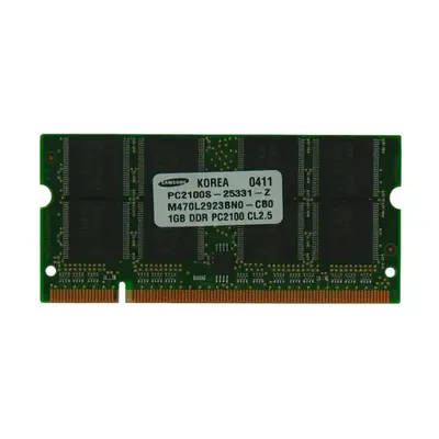 M470L2923BNO-CB0 Samsung 1GB DDR-266MHz SODIMM 2Rx8 CL2.5 Memory