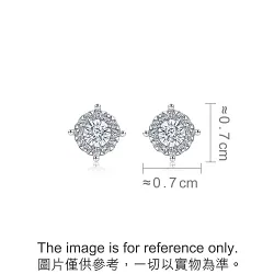 'Fantasy' 18K White Gold Diamond Earrings