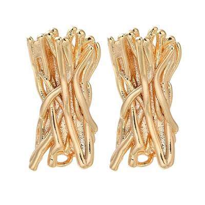 Brass Stud Earring Findings