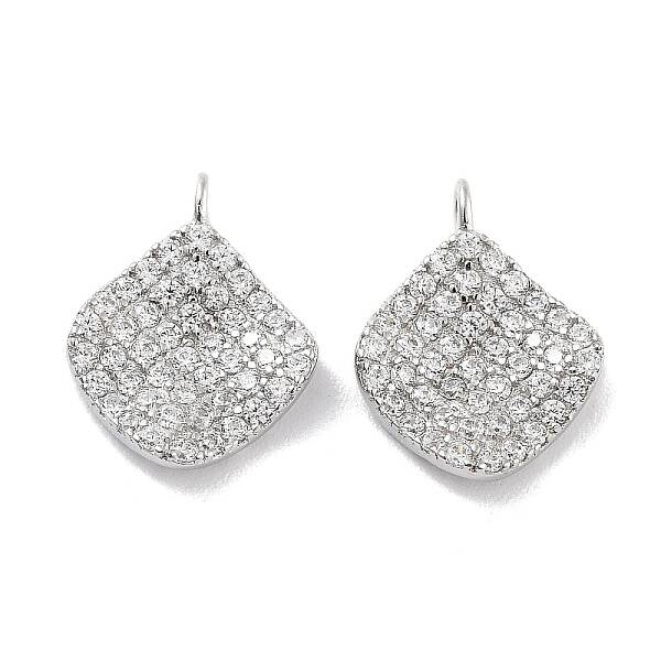 Rhodium Plated 925 Sterling Silver Pendant