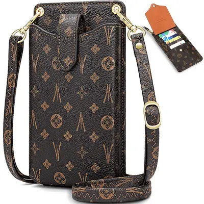 RONSIN Small Crossbody Phone Bag for Women Cell Phone Purse Wallet Mini Shoulder Bag with RFID Card Slots