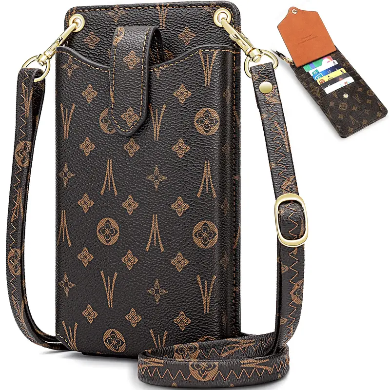 RONSIN Small Crossbody Phone Bag for Women Cell Phone Purse Wallet Mini Shoulder Bag with RFID Card Slots