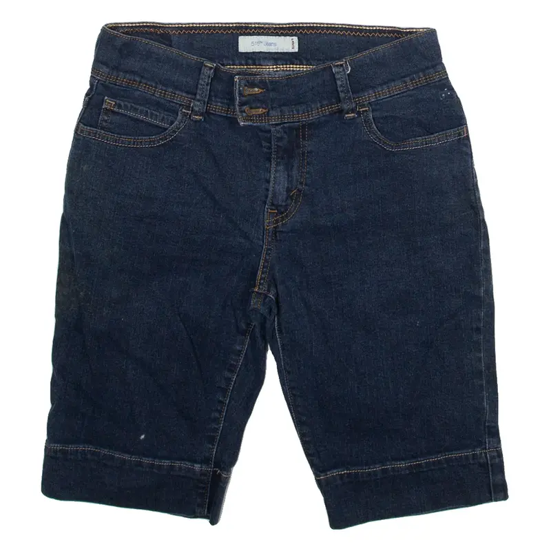 LEVI'S 515 Womens Jorts Shorts Blue S W28