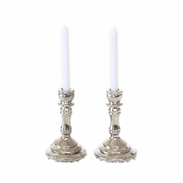 Alloy Candle Holder Miniature Ornaments