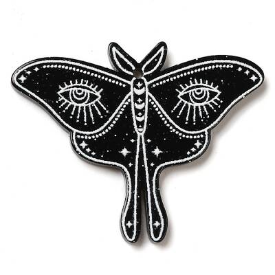 Halloween Theme Opaque Acrylic Pendants