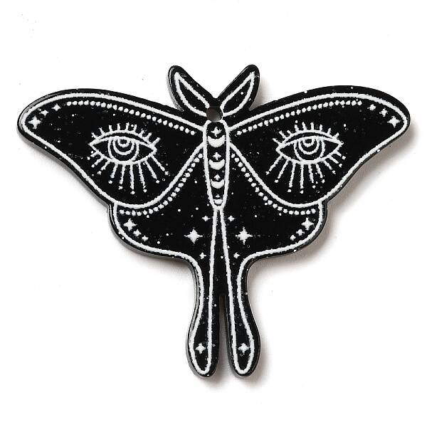 Halloween Theme Opaque Acrylic Pendants