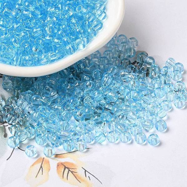 Transparent Colours Glass Seed Beads