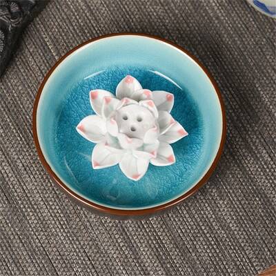 Flower Ceramics Incense Burners Holder