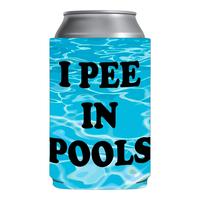 I Pee In Pools beer beverage holder pool party Drinkware Bottles Drink Tumbler Mug Portable Cup Water Bottles Bottled Reusabl...
