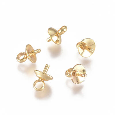304 Stainless Steel Peg Bails Charms