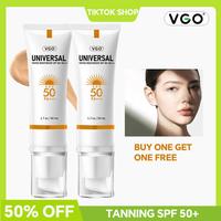VGO sunscreen to prevent sunburn and tanning SPF 50+ Facial Skincare  Daily Relief Sunscreen Sunblock For Face Sunblock Origi...