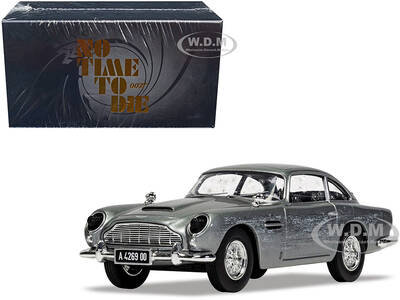Aston Martin DB5 RHD (Right Hand Drive) Silver (Damaged) James Bond 007 \