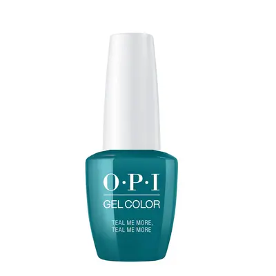 Opi Teal Me More Semi-Permanent Gel Color Nail Polish Teal Me More 15 ml