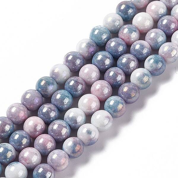 Electroplated Glass Beads Strands