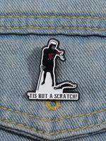 Cartoon Knight Design Brooch, Fashion Alloy Badge for Daily Decoration, Enamel Pin Suitable for Backpacks, Jeans, Scarves, Ha...