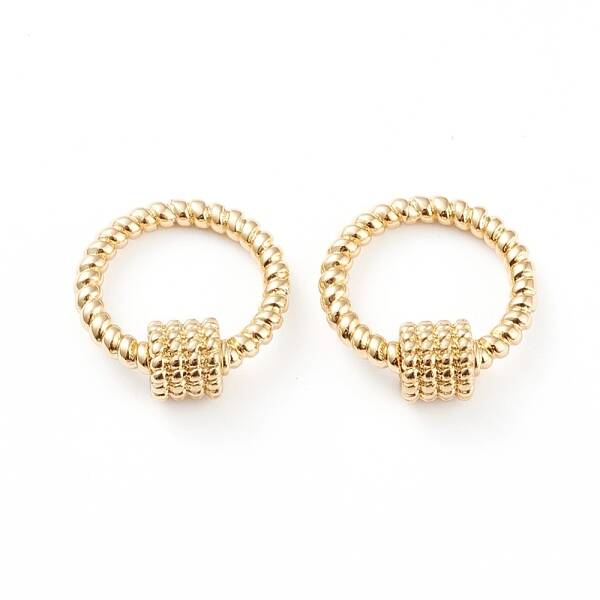 Brass Screw Carabiner Lock Charms