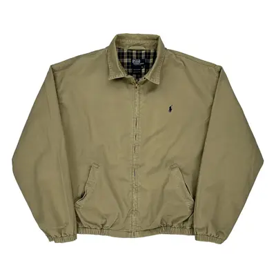 Polo By Ralph Lauren Harrington Jacket - XL Beige Cotton